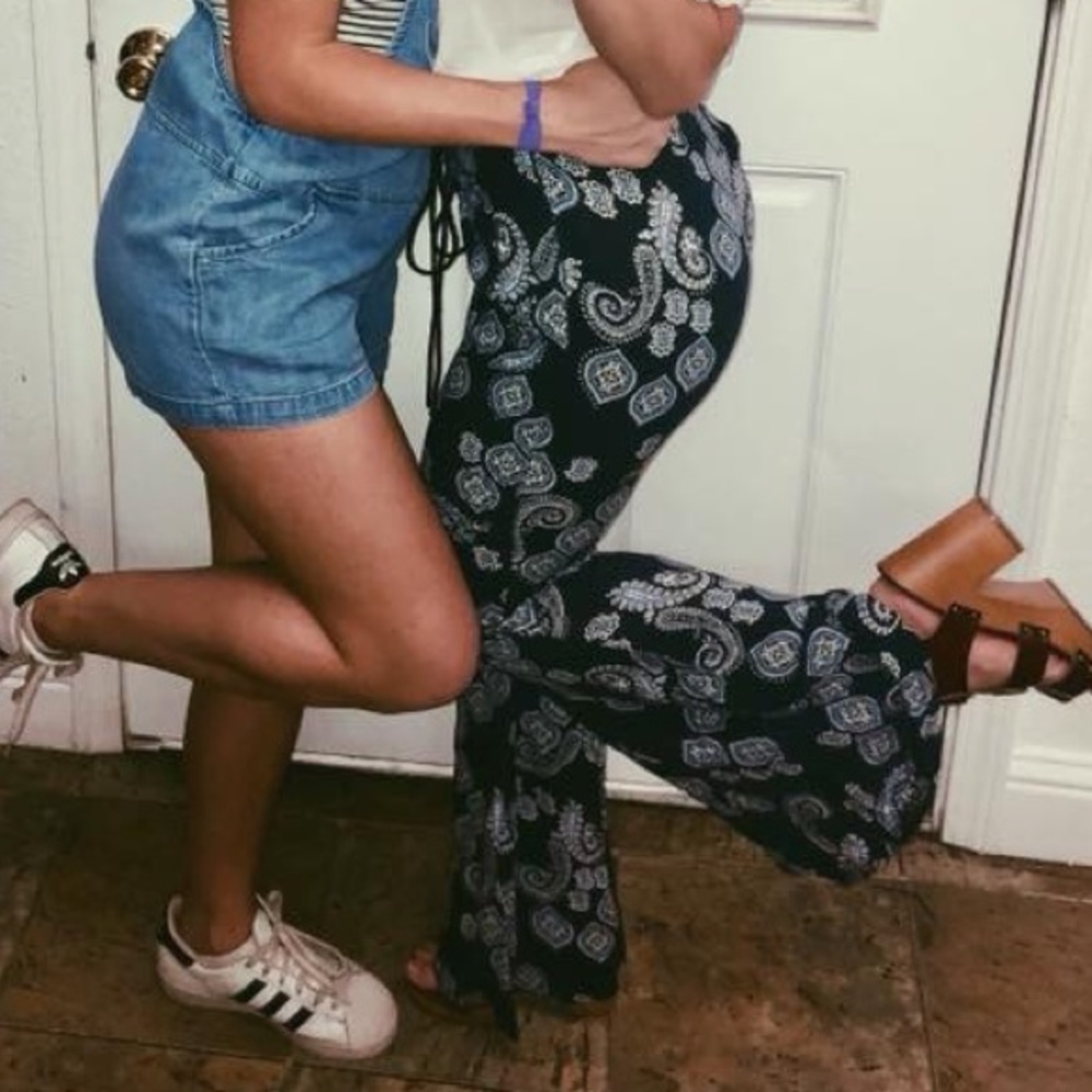 Fun Patterned Bellbottom Pants From Peppermayo - image 8